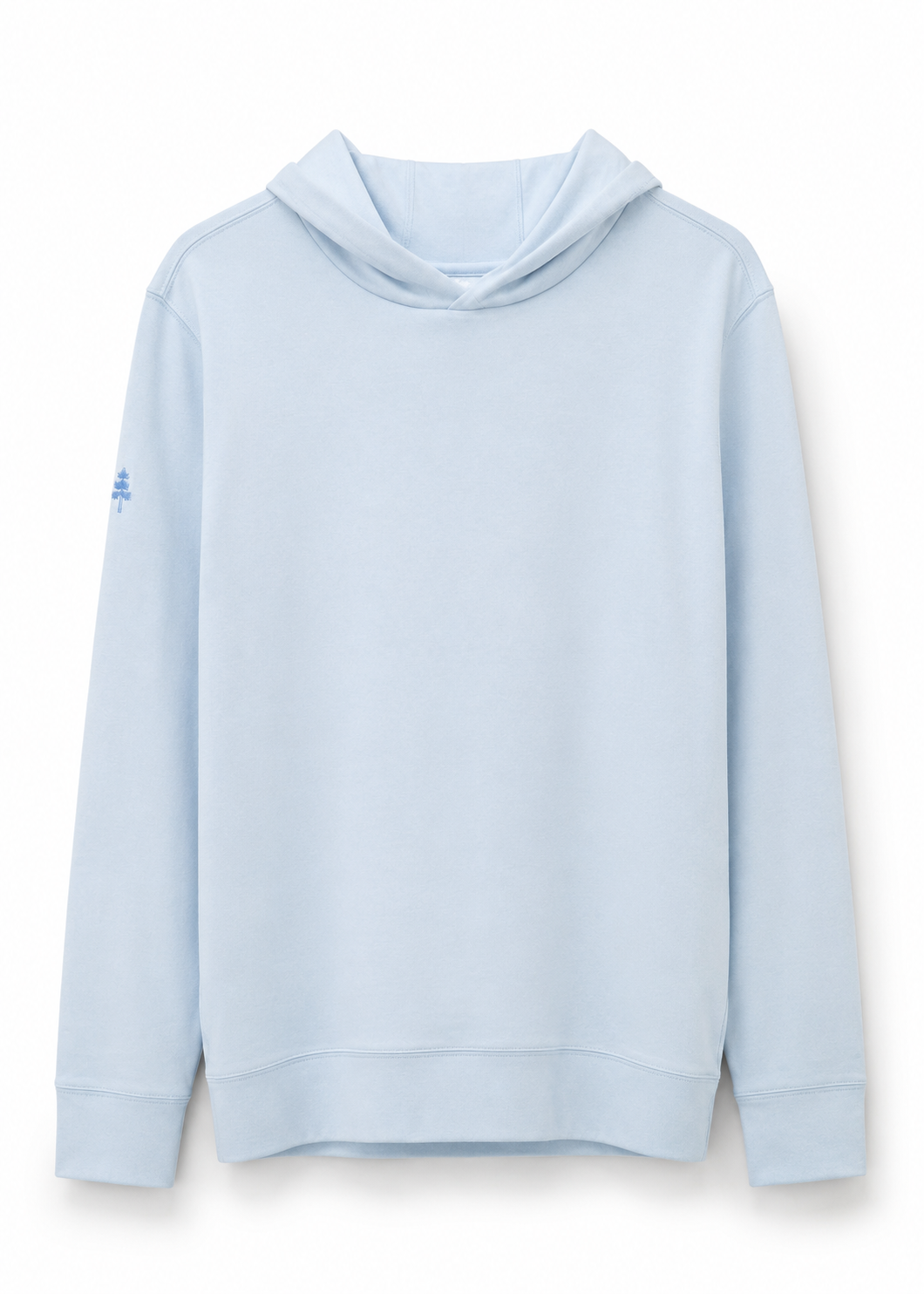THE HESKETH - HEATHERED POWDER BLUE HOODIE