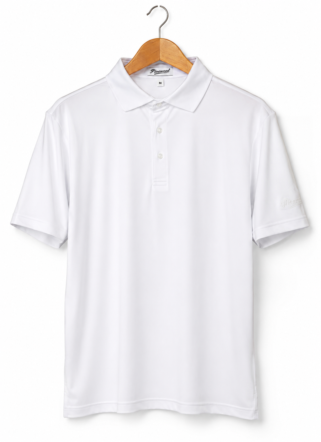 THE ARLEY - WHITE TAILORED POLO