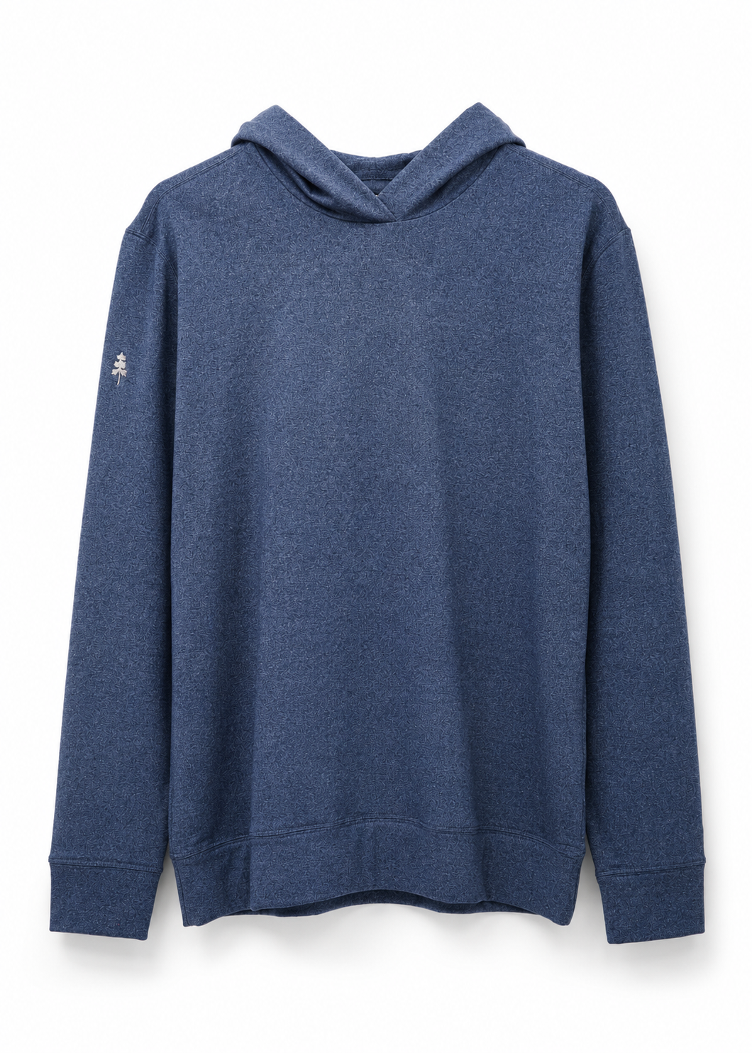 THE HESKETH - HEATHERED NAVY BLUE HOODIE