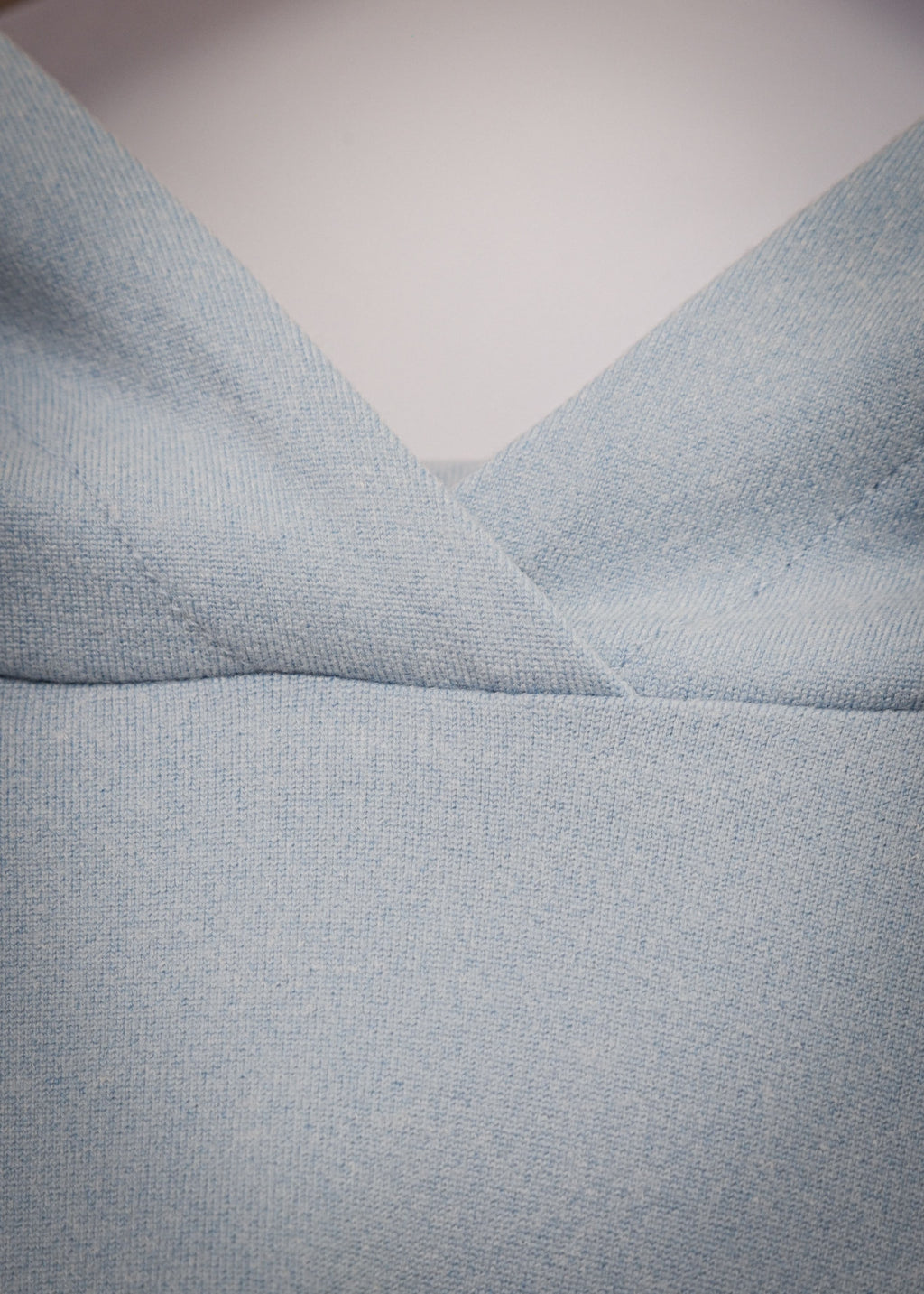 THE HESKETH - HEATHERED POWDER BLUE HOODIE