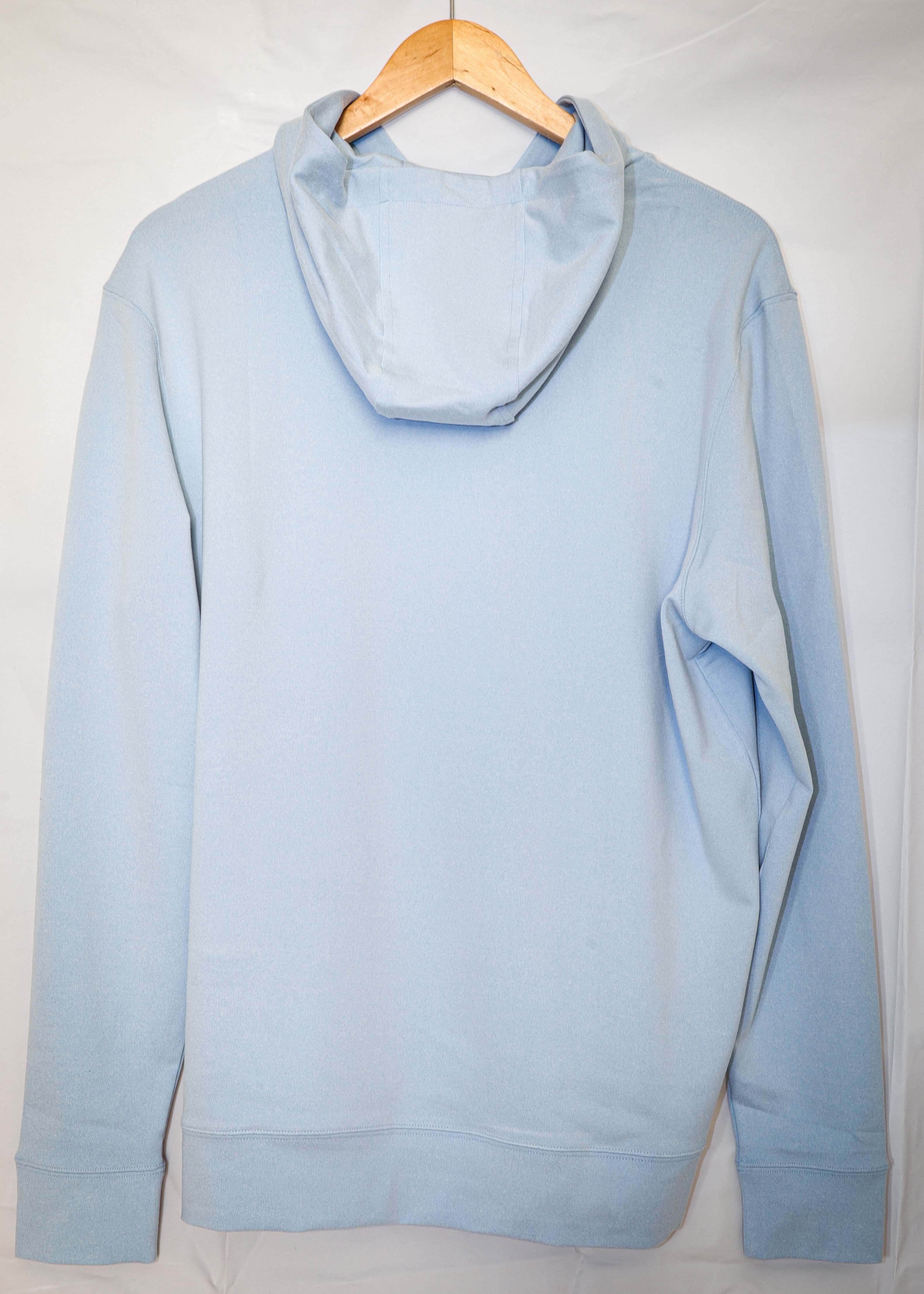THE HESKETH - HEATHERED POWDER BLUE HOODIE