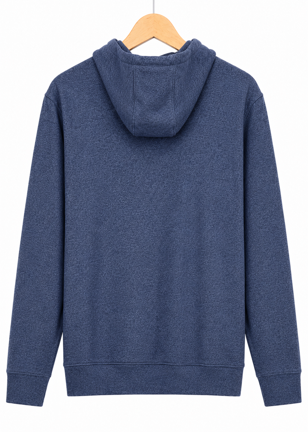 THE HESKETH - HEATHERED NAVY BLUE HOODIE